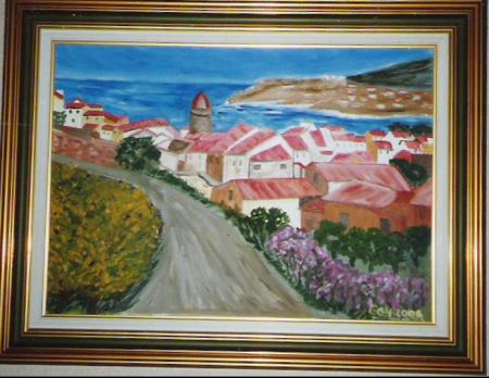 Ville de  Collioure  vendu