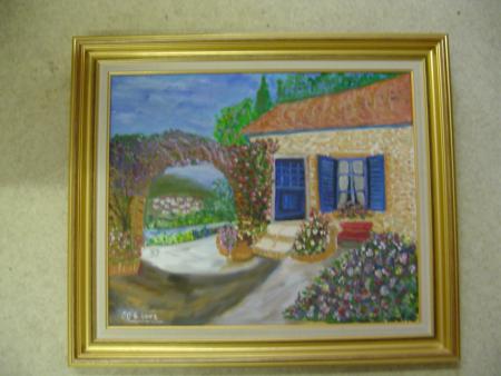 Les volets  bleus