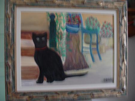                                         La  chatte  noire