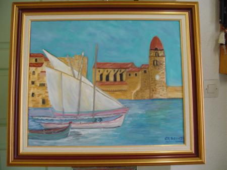                                Les  voiliers   de  Collioure