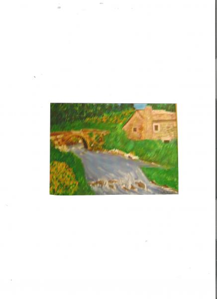   petit  pont  a saint Jean   plat de corts